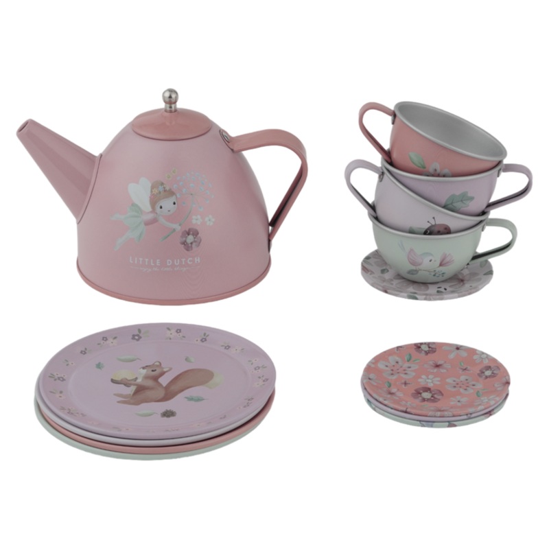 13-Piece Tea Set - Fairy Garden