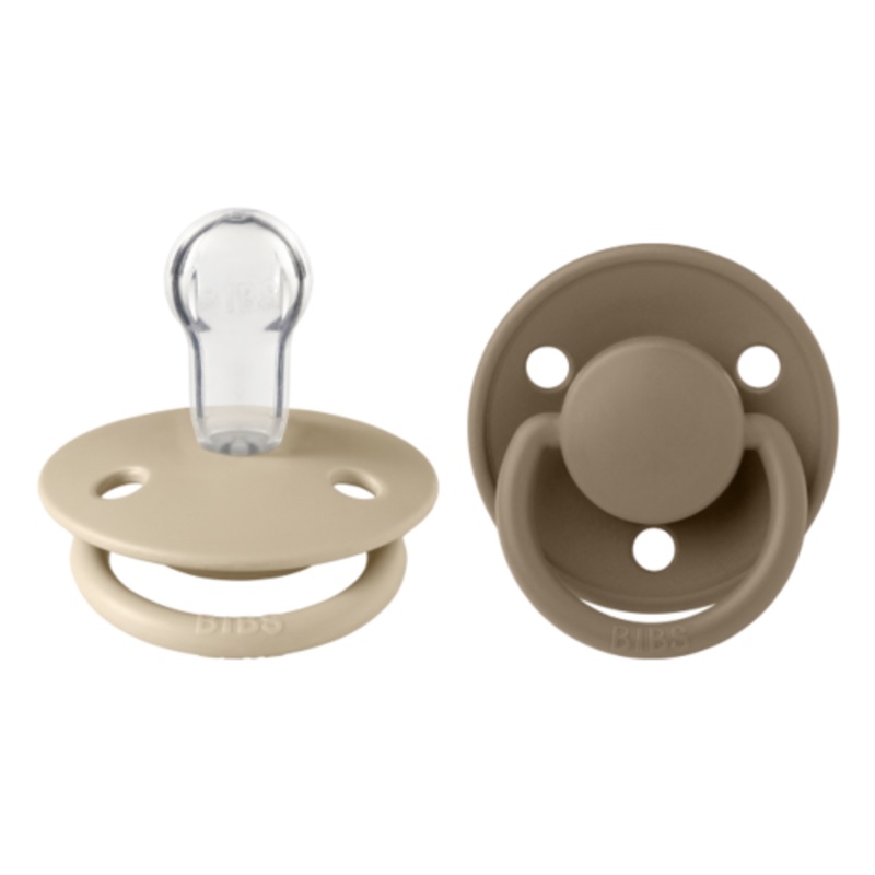 Bibs Dummy Vanilla & Dark Oak 1