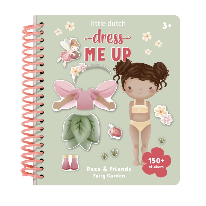 Dress Me Up Book - Fairy Garden