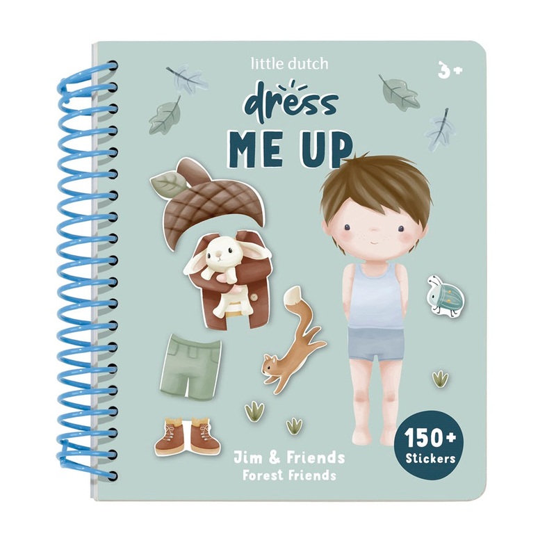 Dress Me Up Book - Forest Friends