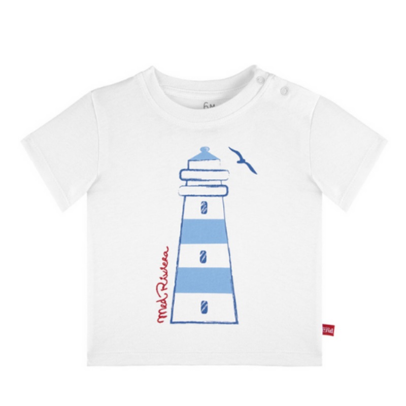 Med Riviera print short sleeve t-shirt 6 m