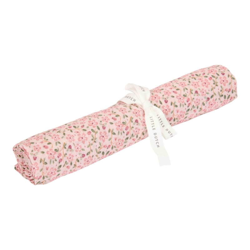 Swaddle muslin 120 x 120 cm Fairy Floral