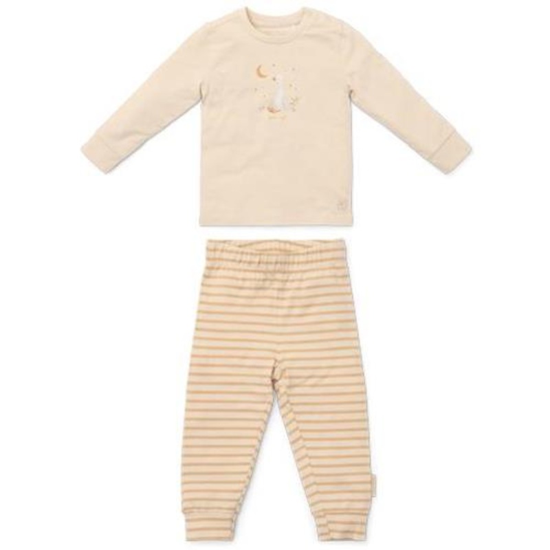 Two-piece Pyjamas Baby Goose Natural Stripes 74/80