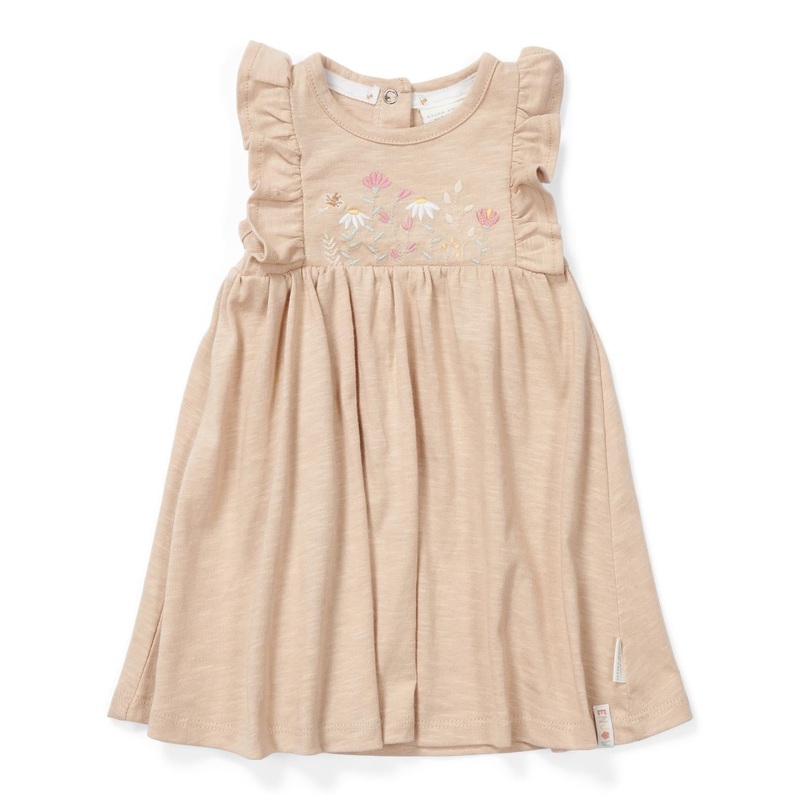 Dress sleeveless Beige 74