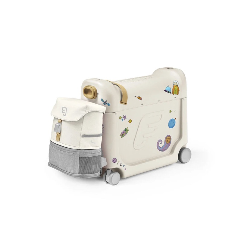 JetKids by Stokke BedBox + Crew BackPack - Travel Bundle Sea Green