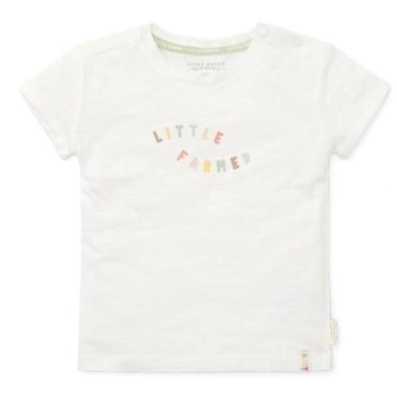 T-shirt short sleeves White Little Farm 74