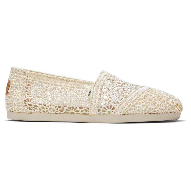 Women's Alpargata Moroccan Crochet Natural 36.5