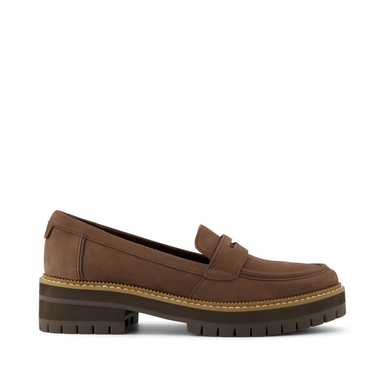 Women's Cara Loafer Dark Brown Leather 35.5