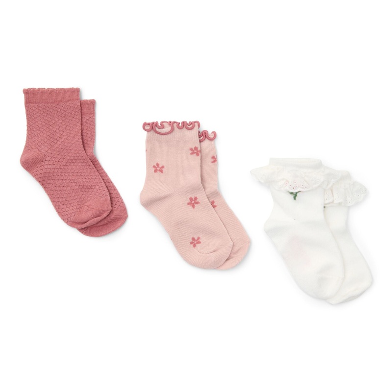 3-pack Socks Multi Fairy Garden 17/19