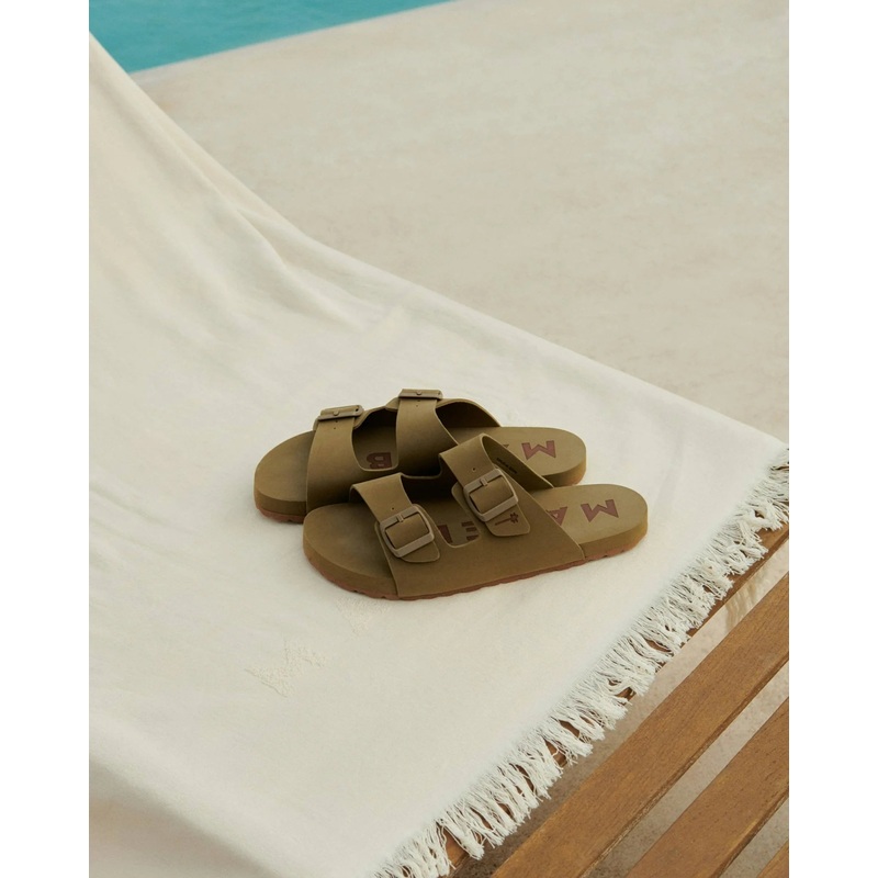 Men's Eva Nordic Swim Sandals Honolulu - Kaki Green 40
