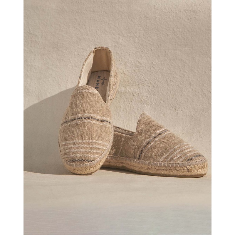 Men's Raw Fabric Espadrilles - Yucatan 39