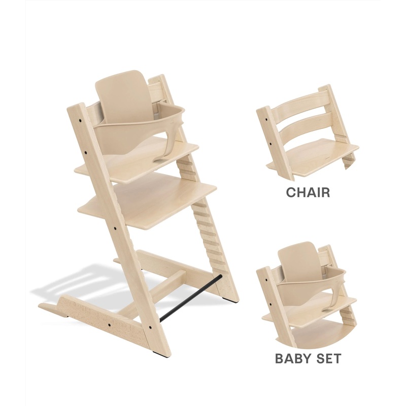 Tripp Trapp High Chair Bundle Natural