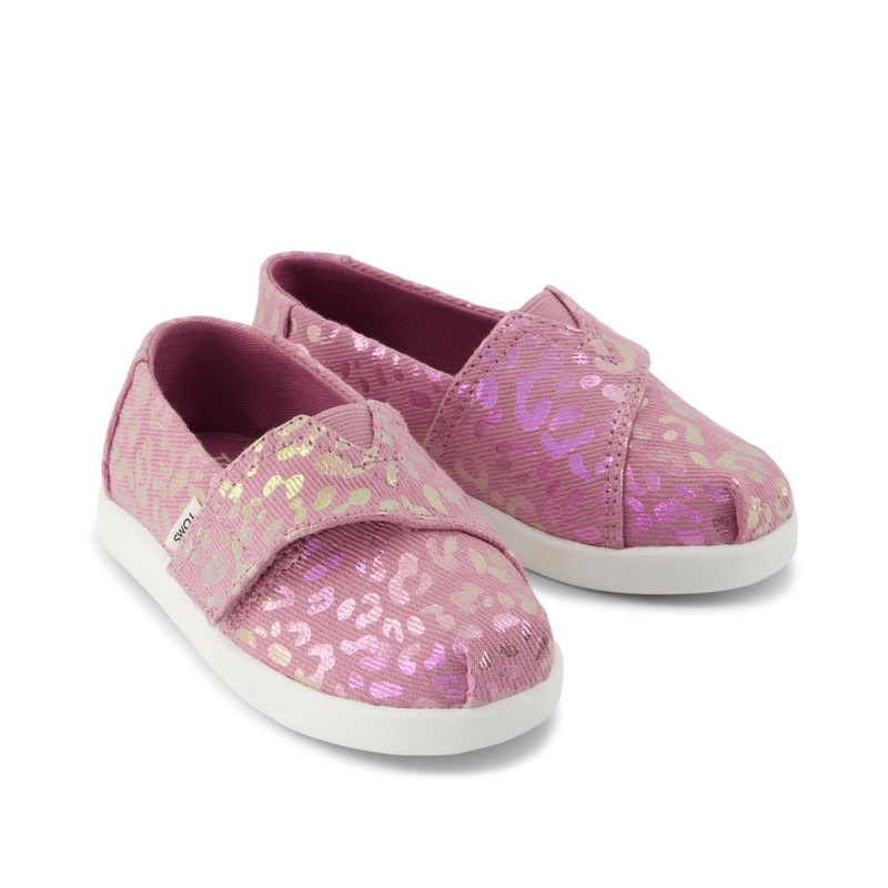Classic Toddler Alpargata - Cosmic Pink Iridescent Leopard 19.5