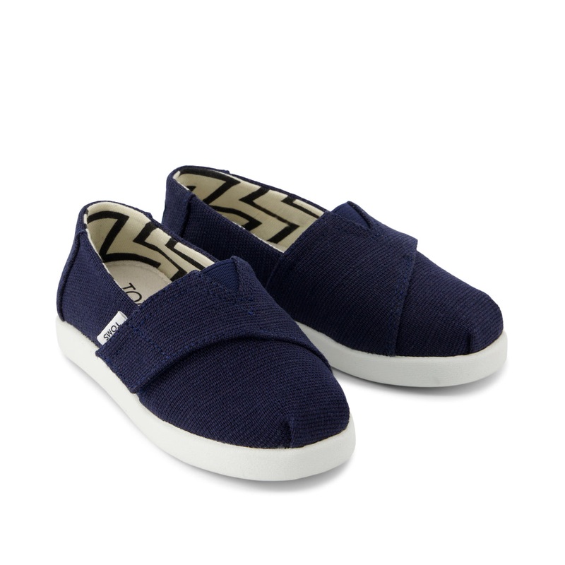 Classic Toddler Alpargata - Navy Heritage Canvas 19.5