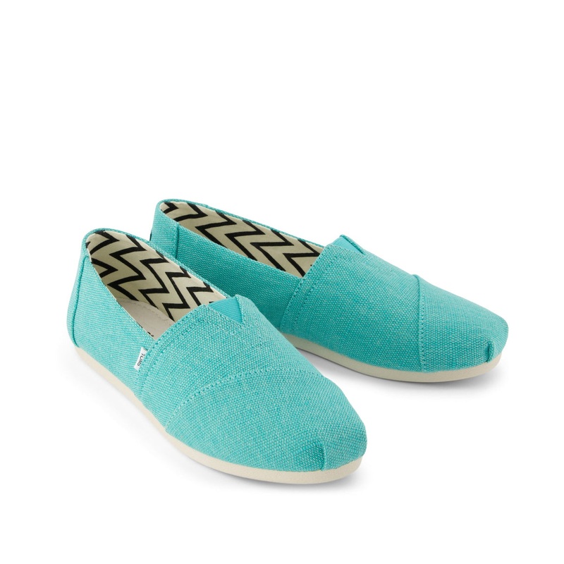 Women's Alpargata Classic Aqua Heritage Canvas 36
