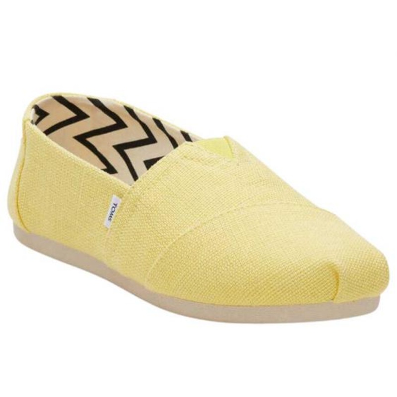 Women's Sunny Yellow Alpargata 37