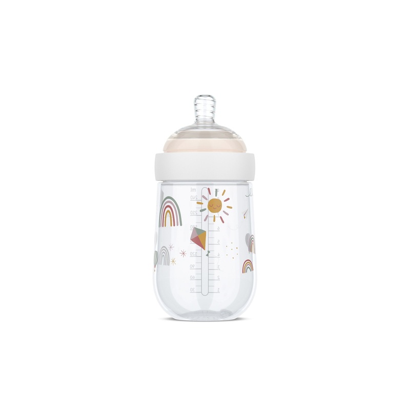Baby Bottle Mepal Mio 240ml - Sunshine & Rainbow