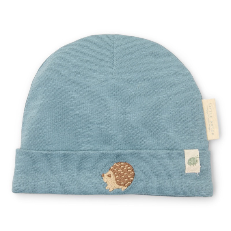 Baby Cap - Stone Blue Size 1 (0-3m)