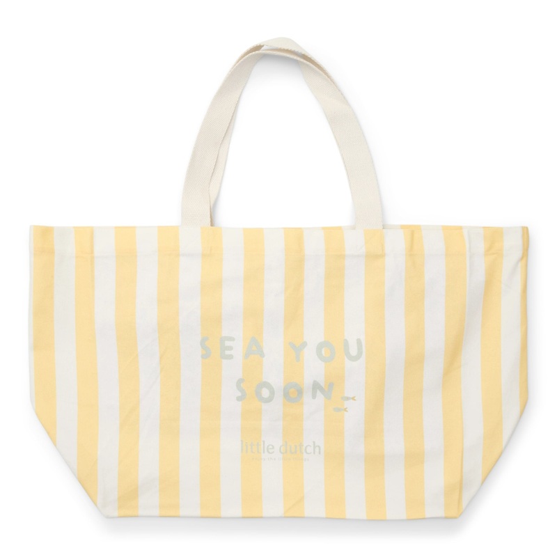Beach Bag - Sunny Yellow Stripe