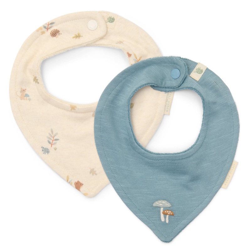 Bib Set of 2 - Forest Friends