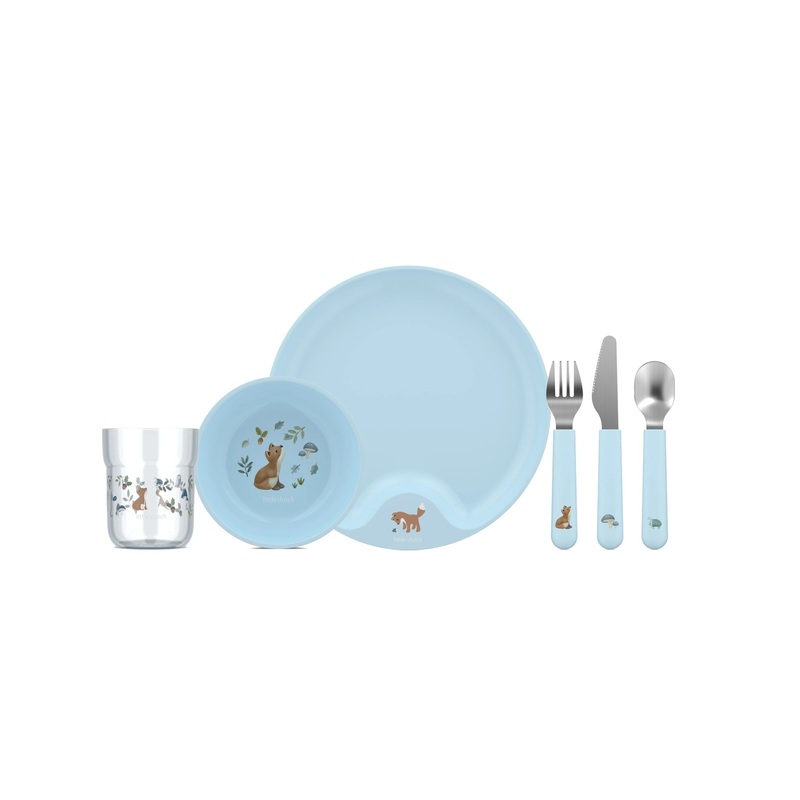 Children's Dinnerware 6-piece Set - Forest Friends