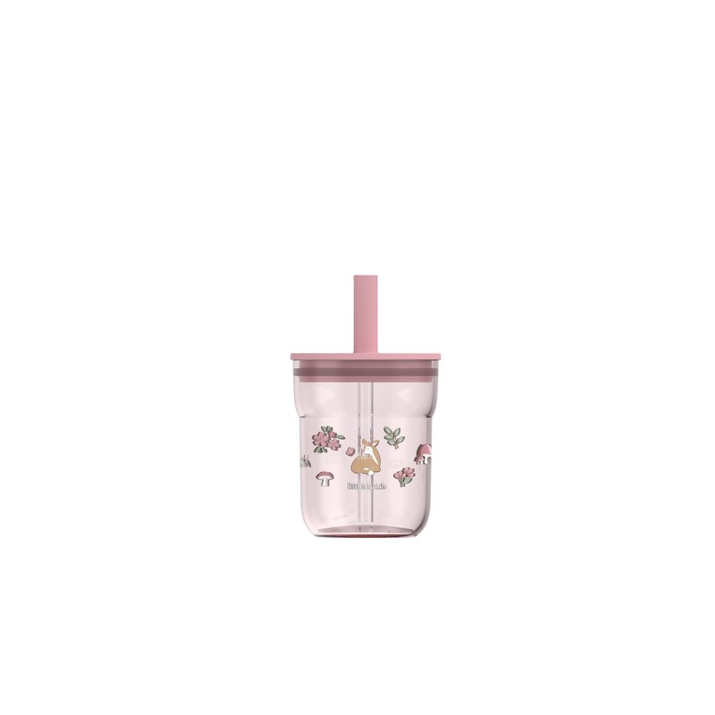 Children's Glass with Straw - Fairy Garden