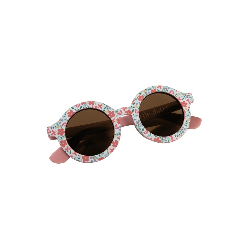 Children's Round Sunglasses - Flowers