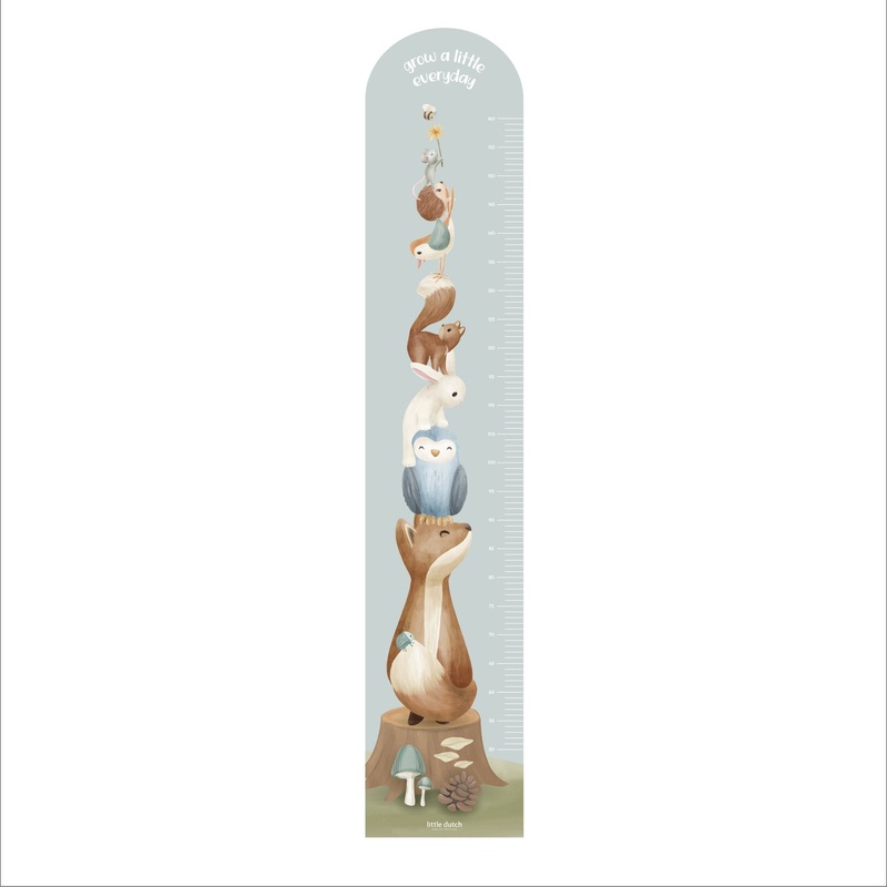 Growth Chart Wall Decal - Forest Friends