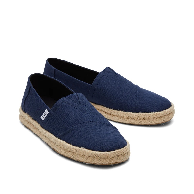 Men's Rope Alpargata 2.0 - Navy Recycled Cotton 39
