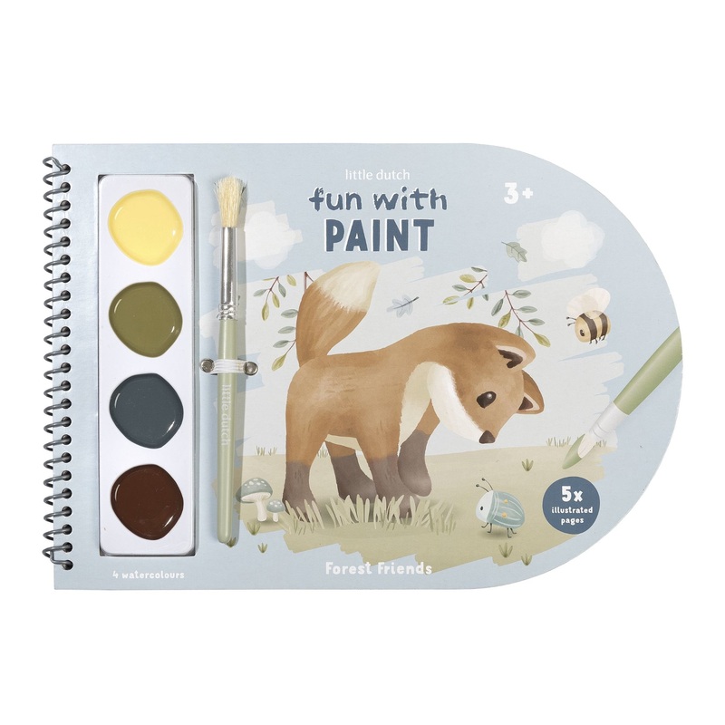 Paint Book - Forest Friends