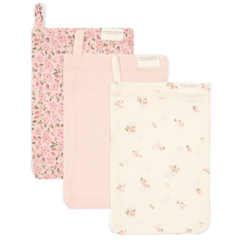 Washcloths Set Muslin - Fairy Garden