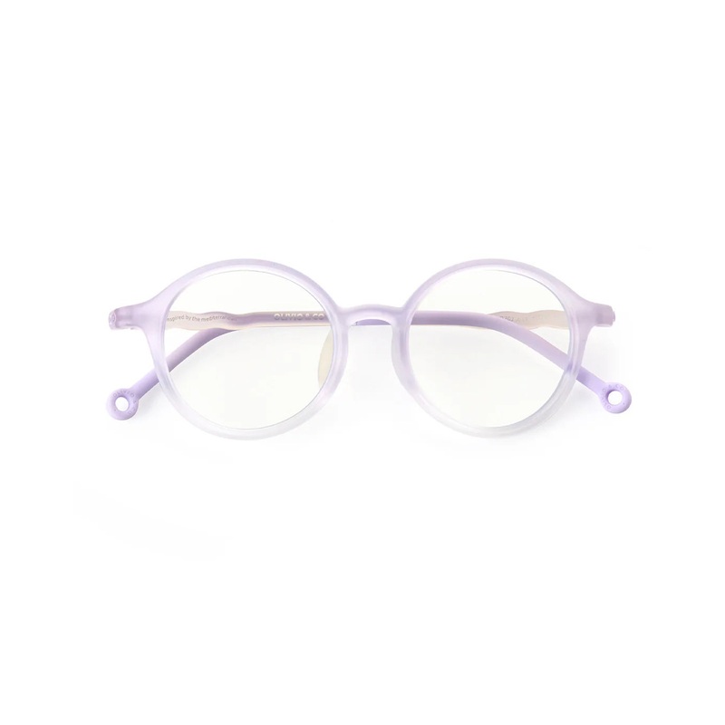 Kids Oval Screen Glasses Tranquil Lavender