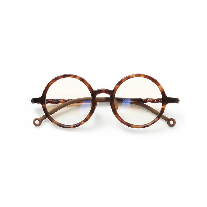 Kids Round Screen Glasses Tortoiseshell