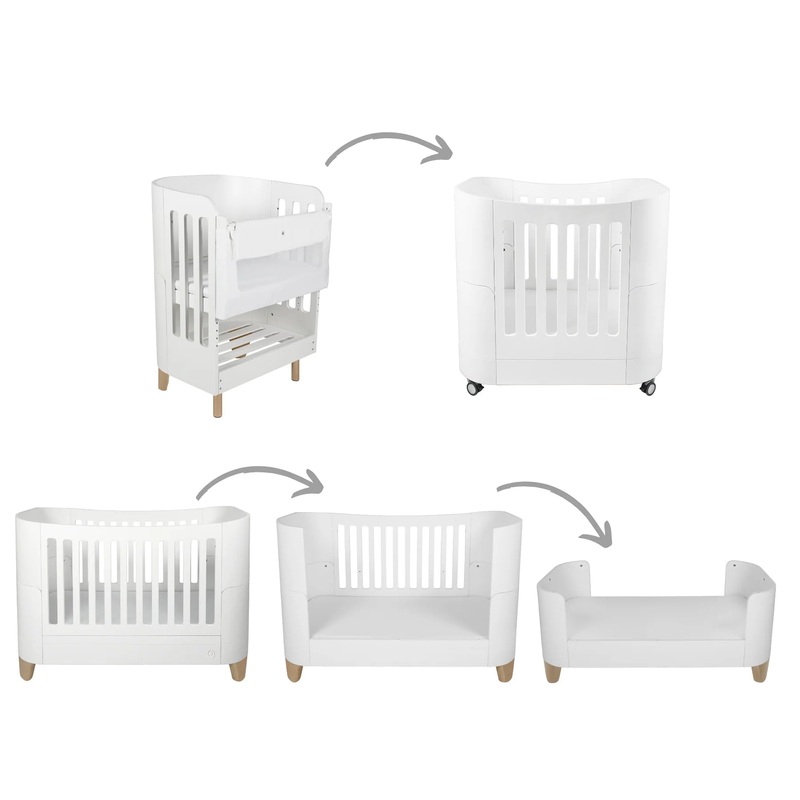 Serena All-in-One Set - White/Natural