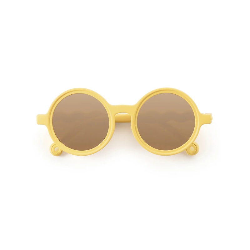 Toddler Round Sunglasses Citrus Garden - Citrus Yellow