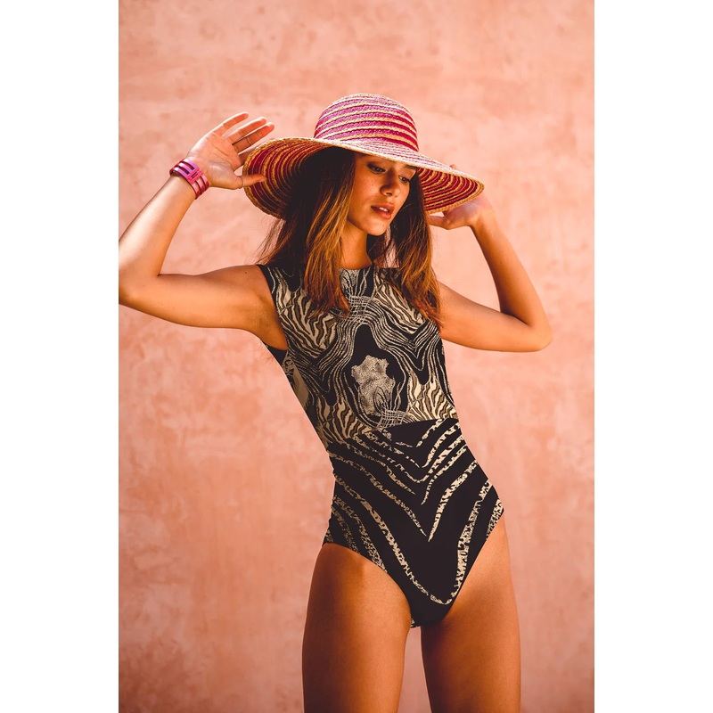 Xolani Zip Up One-Piece XS