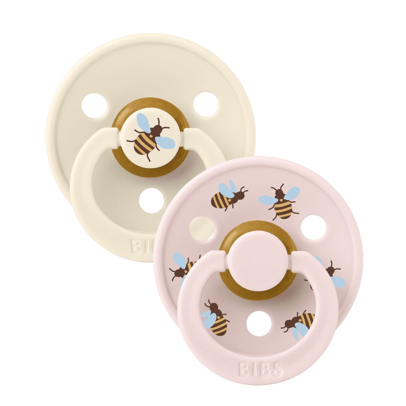 Bibs Dummy Studio Bumblebee Latex - Ivory Mix 1 (0-6m)
