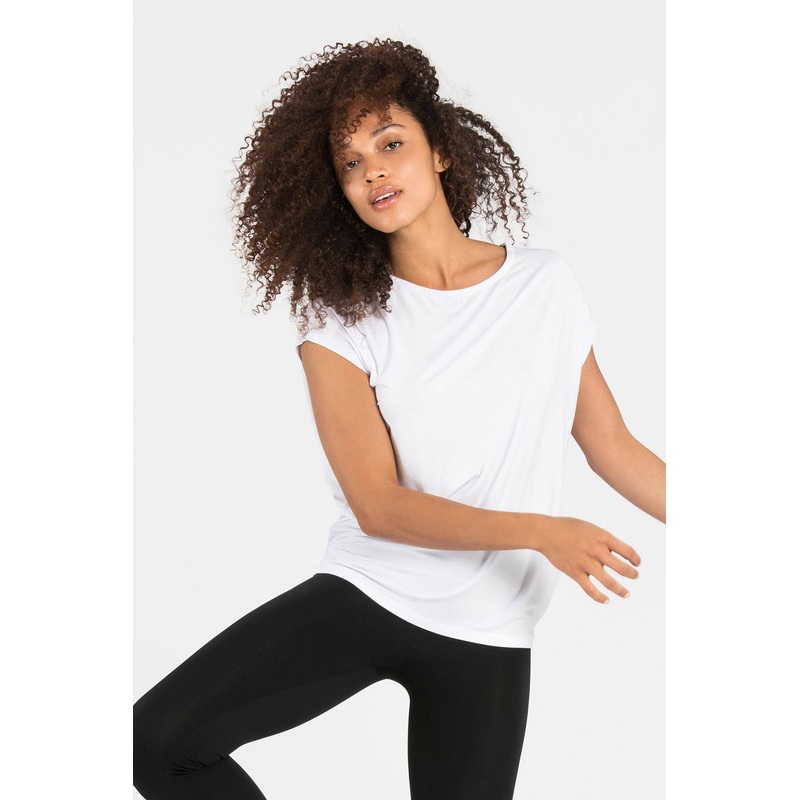 Luxe Layer Top S White