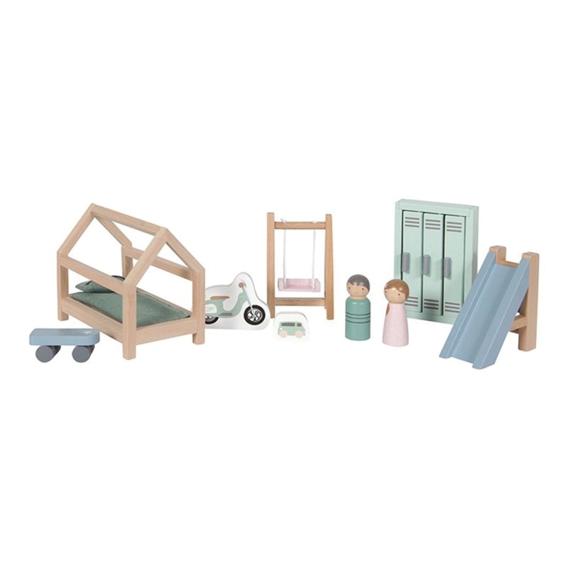 Doll's house Children's room playset