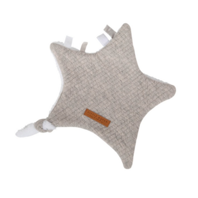 Cuddle cloth Star - Pure Grey