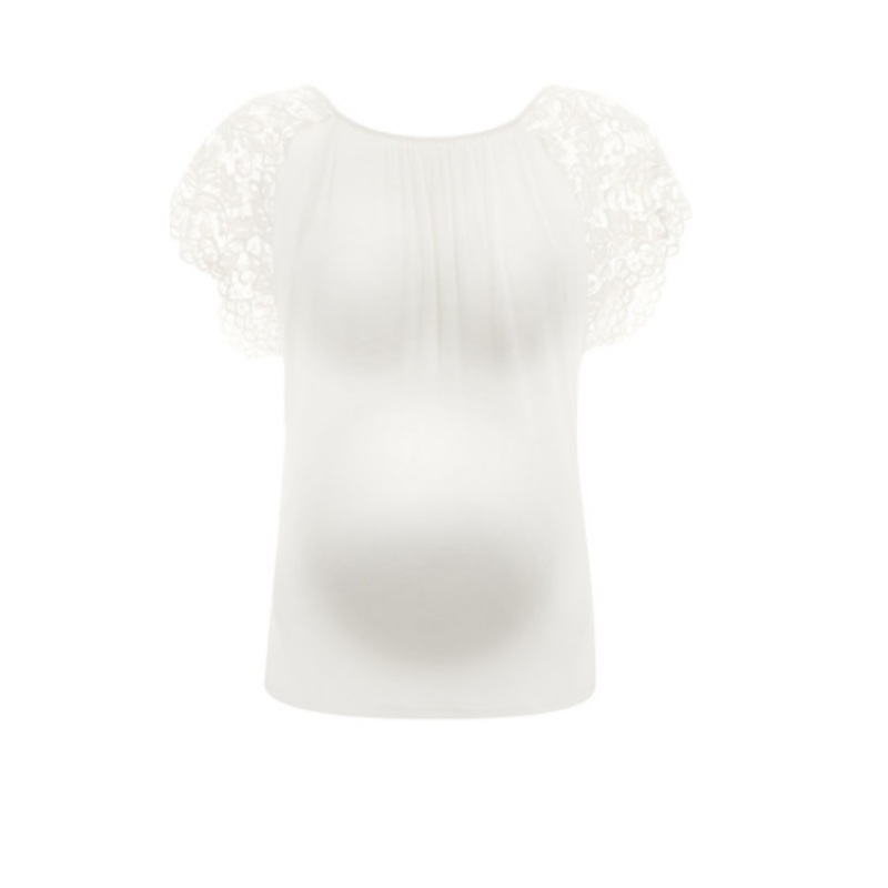 Maternity t-shirt - Sofia - Pearl S