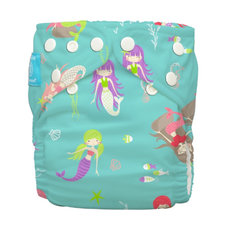 Pocket Nappy - One size - Mermaid Jade