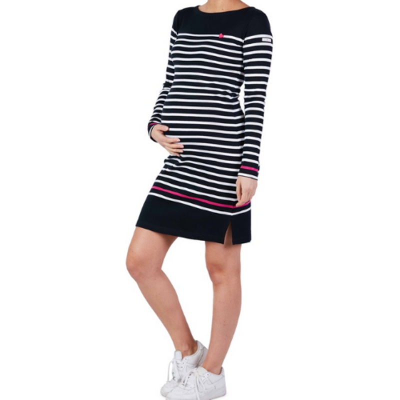 Striped dress - Sailor - Navy S