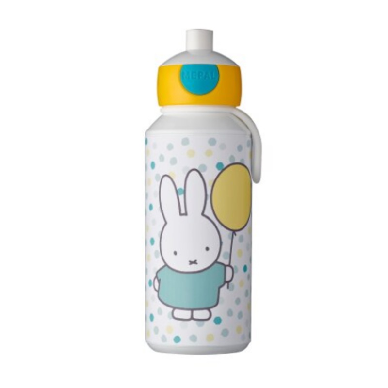 Drinking Bottle Pop-up Campus 400 ml - Miffy Confetti