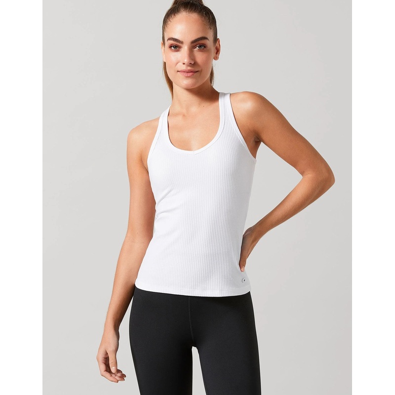 Leera Bright White Top XS