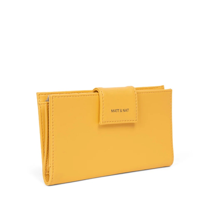 Cruise Loom Vegan Wallet - Citrine