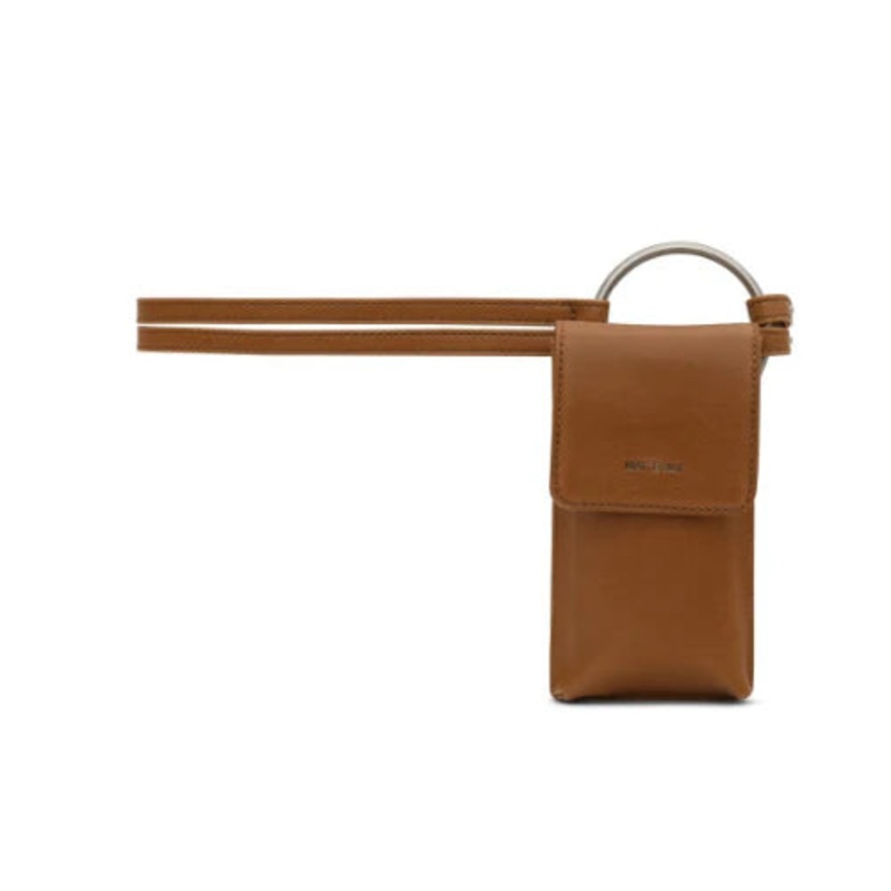 Lola-Vintage Belt with Cell Phone Pouch - Chili S