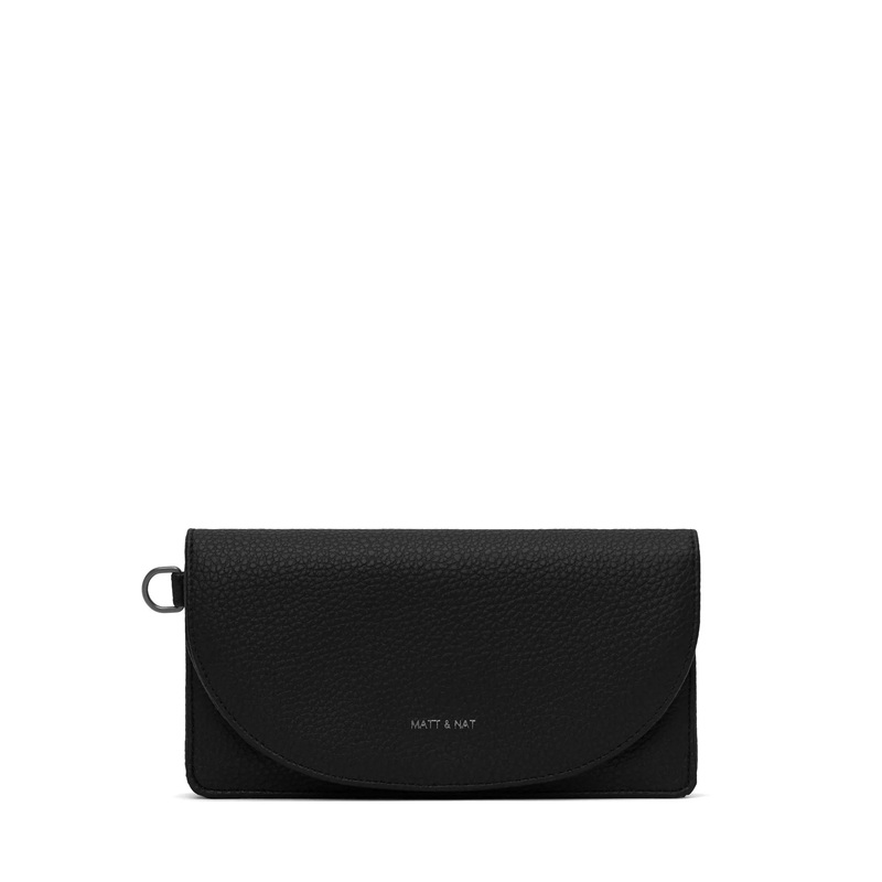 Note Purity Vegan Wallet - Black