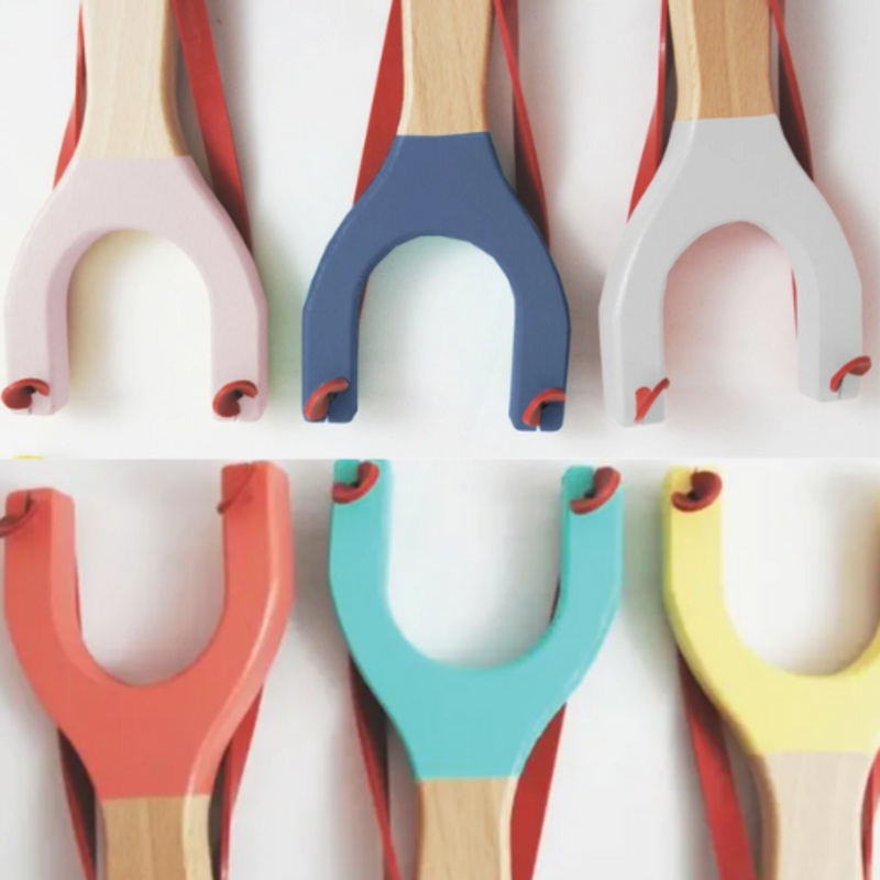 Wooden Catapult - in various colours Coral