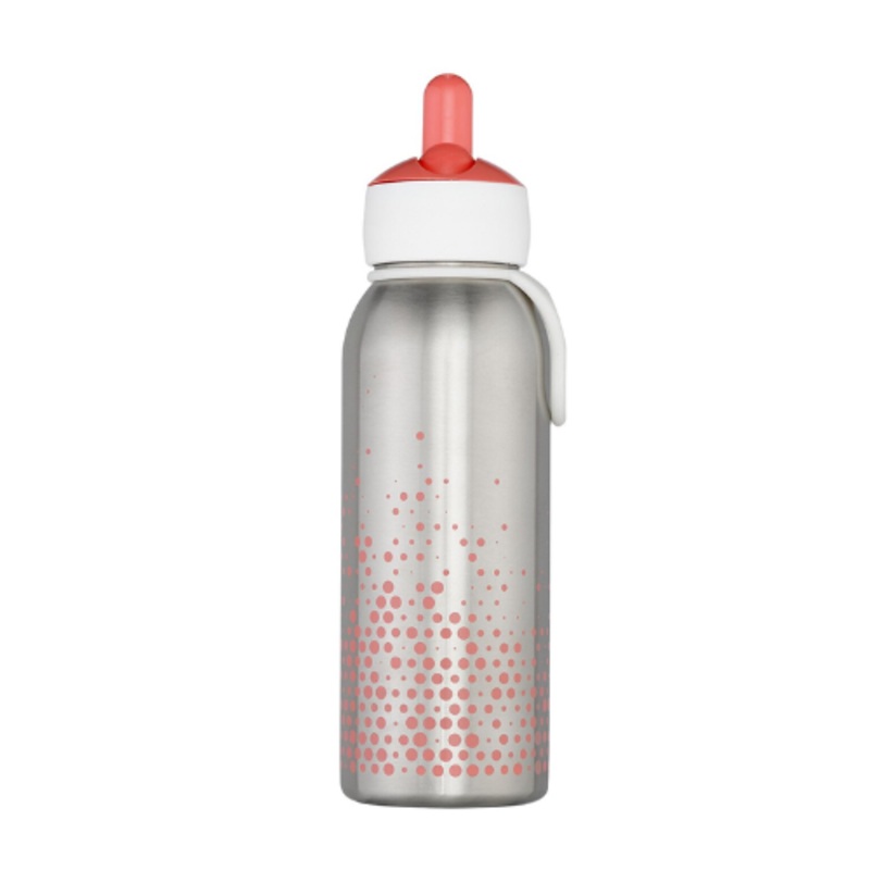 Insulated bottle flip-up Campus 350 ml - Pink